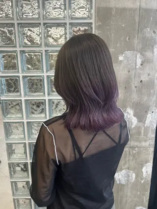 セミロング カラー 【BELLA】 KONI/阿倍野のヘアスタイル