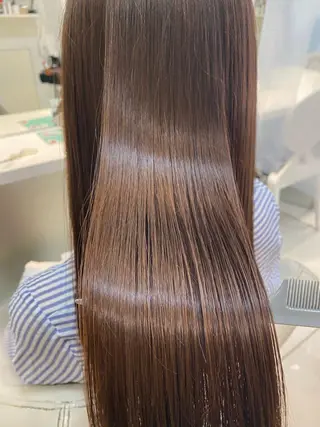ロング 🌈髪質改善/縮毛矯 正特化🌈鈴木一寿のヘアスタイル