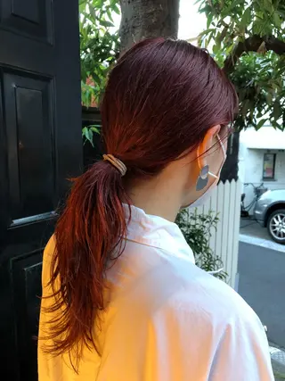 ロング カラー NOUN所属・eri kinjoのヘアスタイル