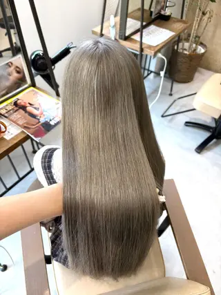 ロング カラー 🫧松尾彩舞樹🫧 アレンジ/艶カラー✨のヘアスタイル