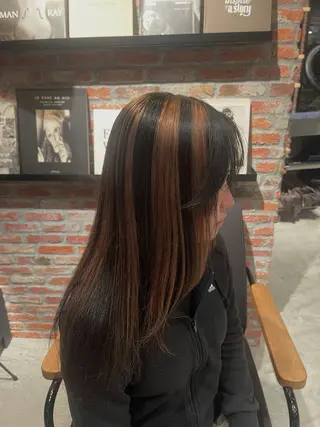 ロング カラー rin 🖤〈大宮〉のヘアスタイル