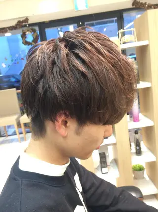 ショート メンズ 岡本 拓朗のヘアスタイル