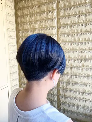 ショート カラー な つのヘアスタイル