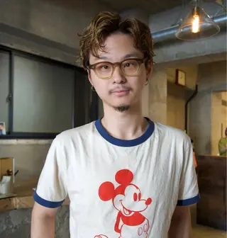 パーマ メンズ レイヤーカット/艶髪 /ストレート/リクトのヘアスタイル