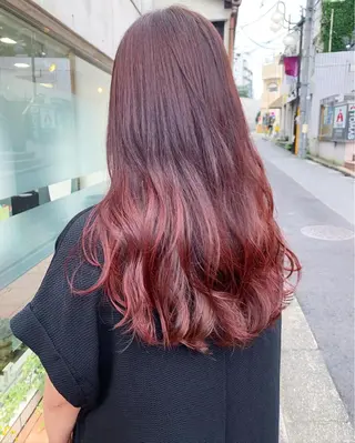 セミロング 薄田 珠美のヘアスタイル