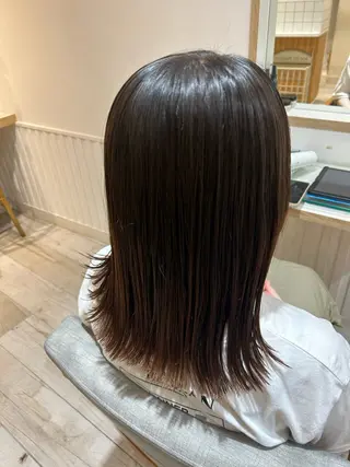 ミディアム 大川 夏実のヘアスタイル