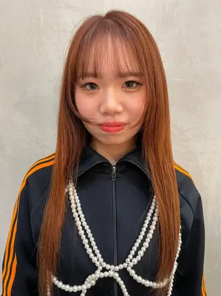 カラー ♥️ブリーチなしW/ カラー/優希/大宮のヘアスタイル