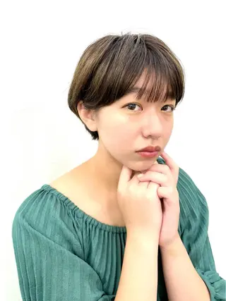 ショート ヘアアレンジ セルフホワイトニング Ines渡辺リエのその他イメージ