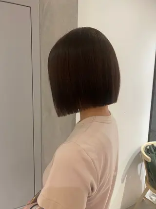 ミディアム いとう ほのかのヘアスタイル