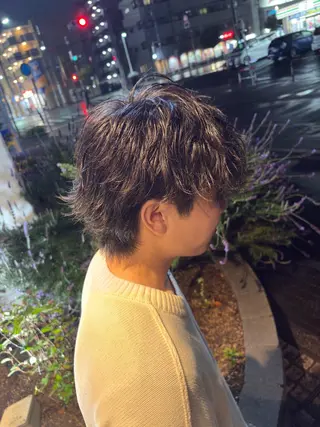 パーマ メンズ 伊藤 利澄のヘアスタイル