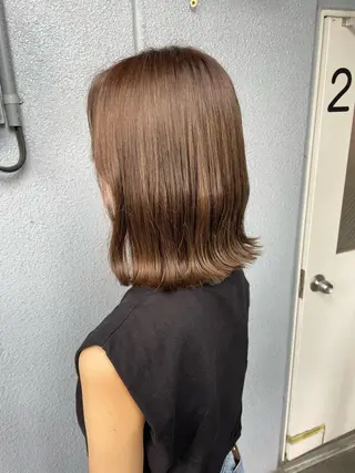 ミディアム メンズ特化/お任せ可 矢場町/モモコ🍑のヘアスタイル