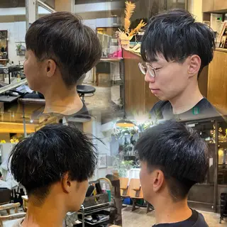 ショート メンズ 松原 樹里のヘアスタイル