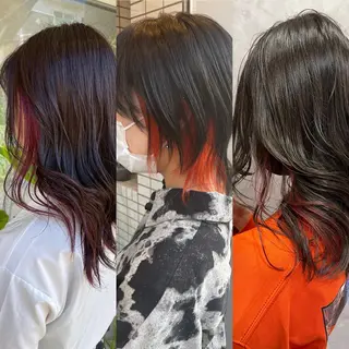 ミディアム アートディレクター ワダヒサノリのヘアスタイル