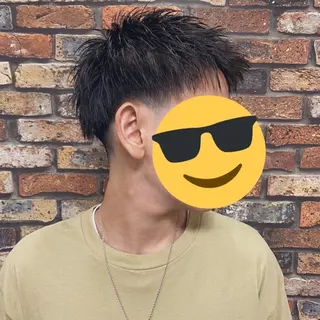 ショート メンズ タカハシ タクミのヘアスタイル