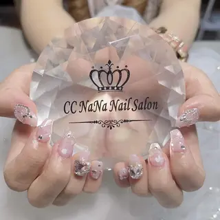 ネイル CC  NaNa ワンホンネイル🌙Nのネイルデザイン