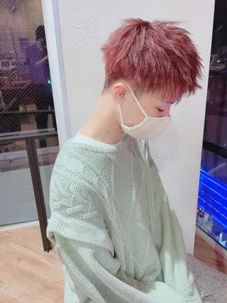 ショート カラー ヘアアレンジ メンズ メンズZina代表 田端 麗治のヘアスタイル