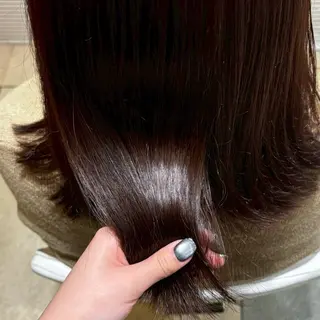 カラー 艶カラー🌟 ブリーチ/紅芭✨のヘアスタイル