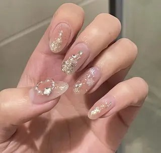 ネイル By moonネイル 🌷ワンホン/韓国風のネイルデザイン