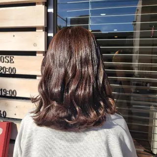 カラー な ほのヘアスタイル