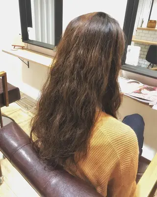 ロング パーマ 🍎みついじゅん🍏 ボブ指名No.1のヘアスタイル