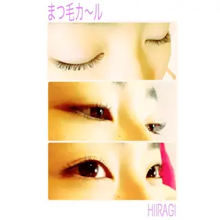 マツエク・マツパ 美容室 HIIRAGIのマツエク・マツパデザイン