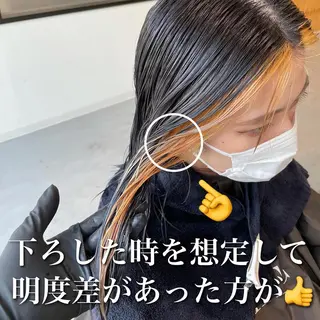 ショート カラー 岩戸 新のヘアスタイル