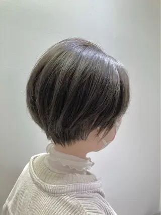 ショート 髪質改善/艶カラー 縮毛矯正/みほのヘアスタイル