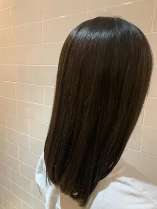 ミディアム パーマ 髪質改善/美髪のプ口 中島みきのヘアスタイル