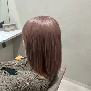 ミディアム カラー ブリーチ×透明感カラ ー 大分 Keigoのヘアスタイル