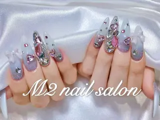 ネイル 長さだし専門店 M2　rikaのネイルデザイン