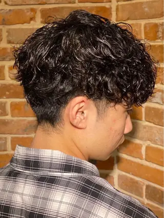 パーマ メンズ メンズカット/ マッスルのヘアスタイル