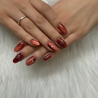 ネイル 💖𝓜𝓲𝓸 /3月予約受付中💖のネイルデザイン