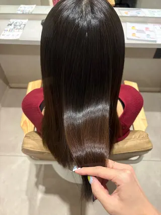 ロング 🪿透明感/艶カラー ﾜﾀﾅﾍﾞｱｵｲのヘアスタイル