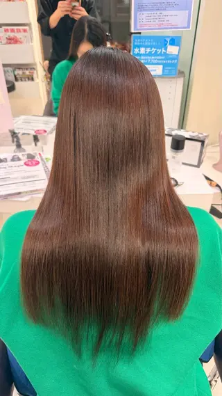 ロング パーマ デキ ソウゴのヘアスタイル