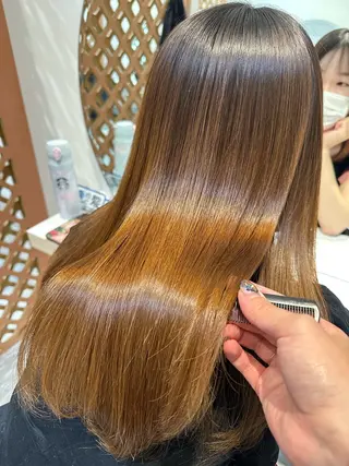 ロング AYAKA 下北沢suuのヘアスタイル