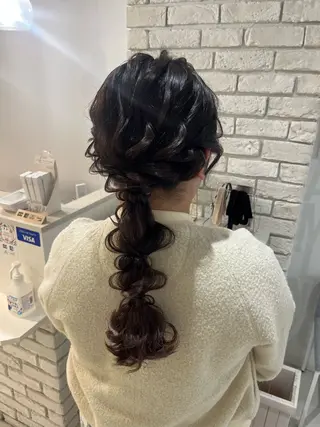 セミロング さくら/ ヘアセット モデル募集のヘアスタイル