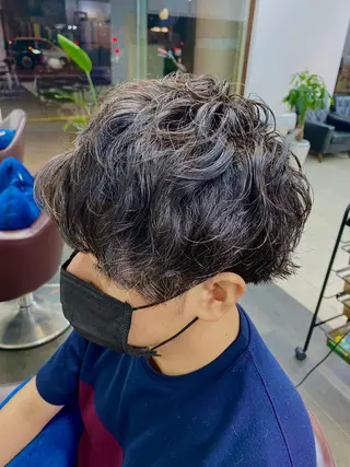 ショート パーマ メンズ メンズパーマの達人 / タカシマダイスケのヘアスタイル