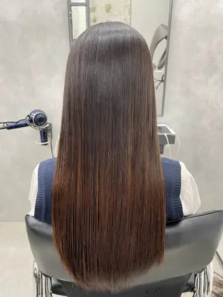 ロング すぐ巻ける縮毛矯正 🍀勝倉　麗のヘアスタイル