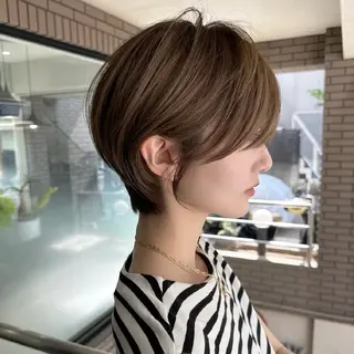 ショート 艶カラー/ヘアセット 着付け　ふうか　渋谷のヘアスタイル