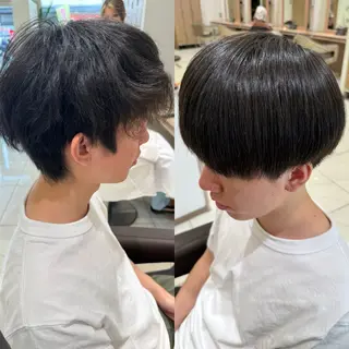 ショート メンズ メンズパーマ特化/ メッシュ/薫/店長のヘアスタイル
