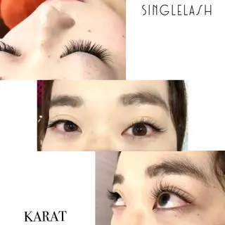 マツエク・マツパ ★KAEDE★伊勢崎 【KARAT】のマツエク・マツパデザイン