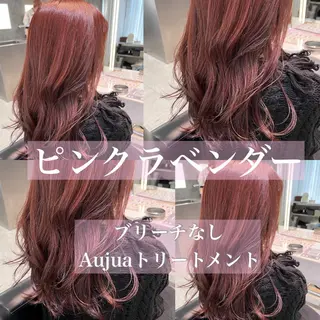 ロング 韓国ヘア/レイヤー /透明感カラー❤️のヘアスタイル