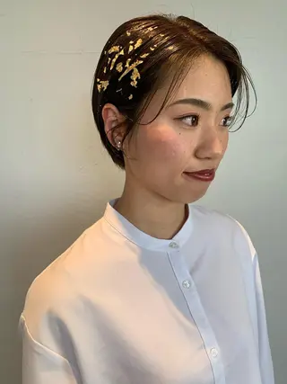 ミディアム カラー RISAKO レイヤーカット🎀のヘアスタイル