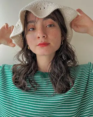 ロング カラー haco＋所属・圧倒的デザイン力 店長🎨RENAのヘアスタイル