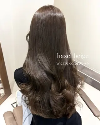 ロング ブリーチなしWカラー 🎀韓国ヘア/amiのヘアスタイル