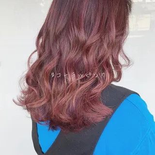 セミロング 🫧艶髪カラー🫧 森本くるみのヘアスタイル