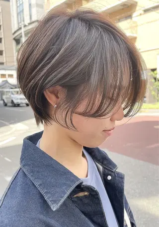 ショート 🌀メンズパーマ🌀 カット💇こうせいのヘアスタイル