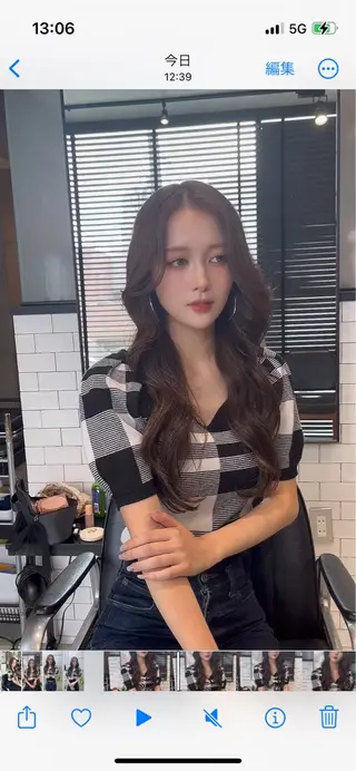 ミディアム カラー 🌫️大人韓国ヘア 🌫️naoyaのヘアスタイル