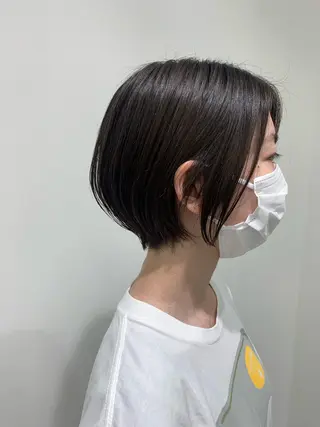 ショート Rina🪄 韓国風レイヤーcutのヘアスタイル