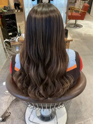 ロング カラー ∮フェードスタイル∮ 加藤嘉陛のヘアスタイル